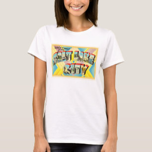 Salt Lake City Utah UT alte Vintage Reise-Andenken T-Shirt