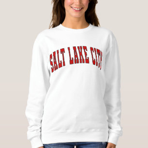 Salt Lake City Utah Vintag Varsity Uni Sweet Sweatshirt