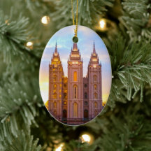 Salt Lake Temple Weihnachtsschmuck