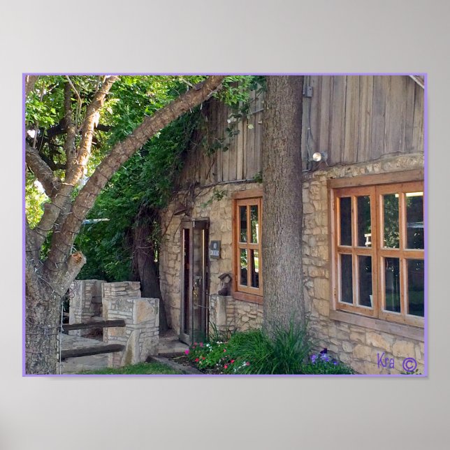 Salt Lick GRILLEN - Zuhause der Original Texas GRI Poster (Vorne)