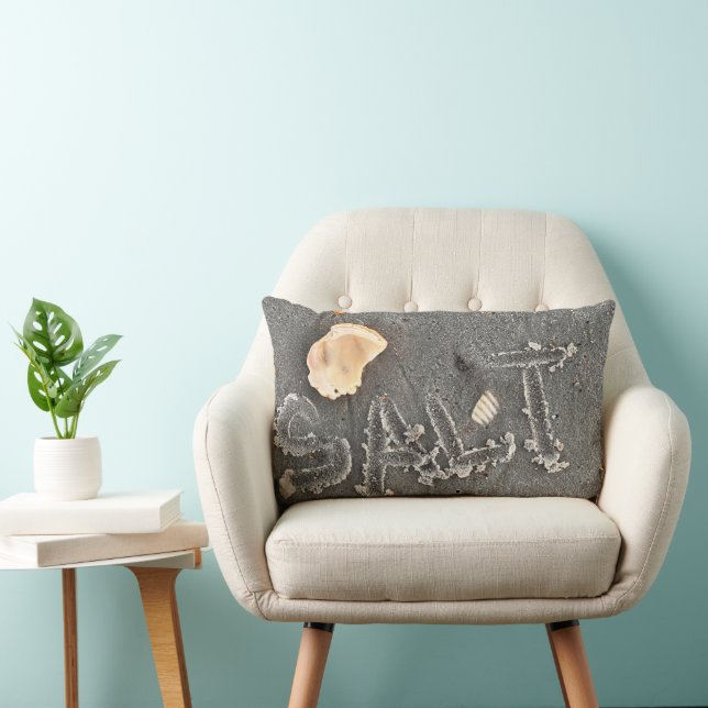 Salt Throw Kissen Sand Art (Stuhl )