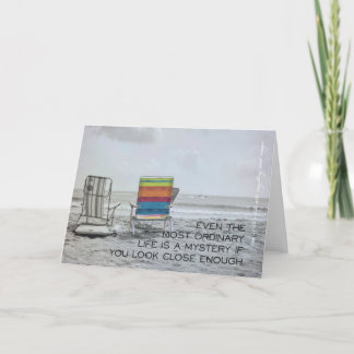 SALT WASSER SECRET Grußkarte Dankeskarte