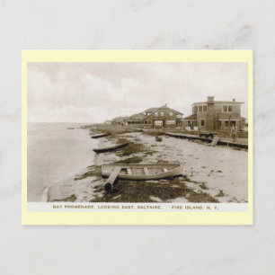 Saltaire, Fire Island, New York Vintage auf Deutsc Postkarte