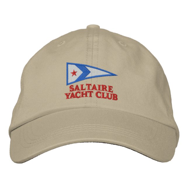 Saltaire Yacht Club CAP Bestickte Kappe (Vorderseite)