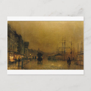 Salthouse Dock, Liverpool John Atkinson Grimshaw Postkarte
