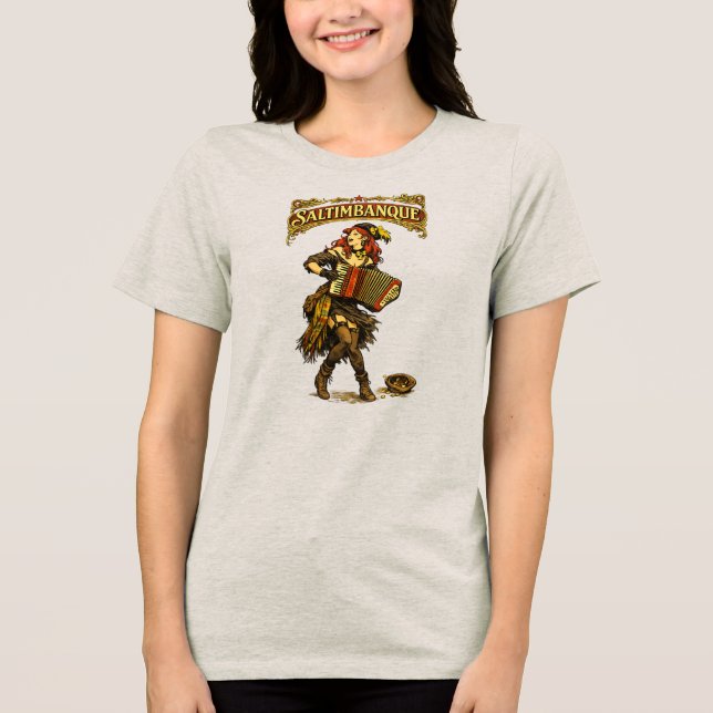SALTIMBANQUE Tri-Blend SHIRT (Vorderseite)