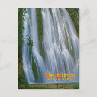 Salto del Limon Dominicana Postkarte