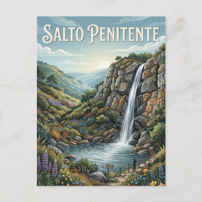 Salto del Penitente Postkarte (Vorderseite)