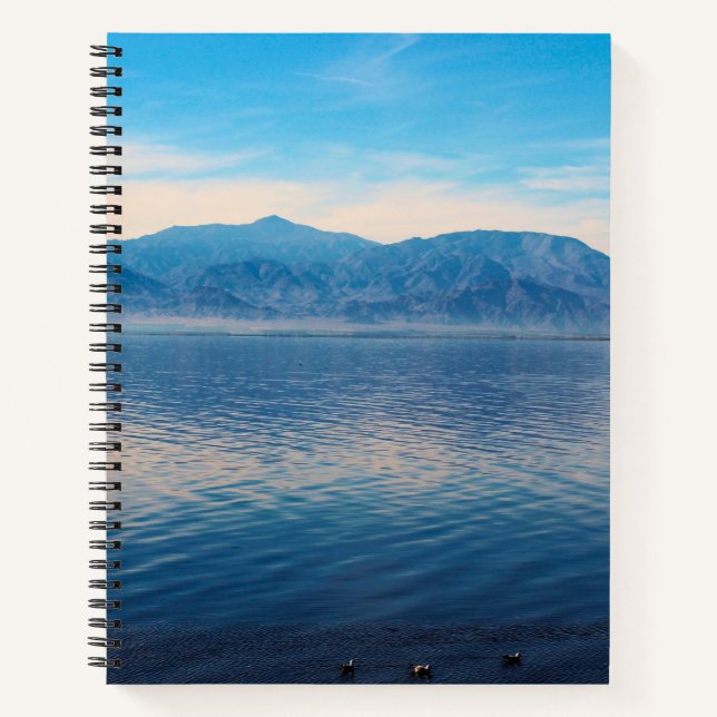 Salton Sea Ruhe Notizbuch (Vorderseite)
