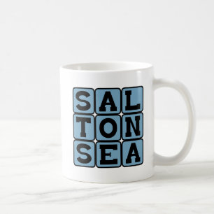 Salton Sea, Südkalifornien Endorheic Rift Tasse