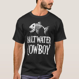 Saltwater Cowboy - Fischfang Angler Klassischer T T-Shirt