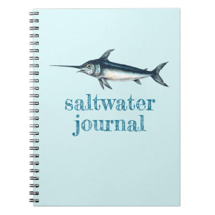 Saltwater Fishing Journal Notizblock
