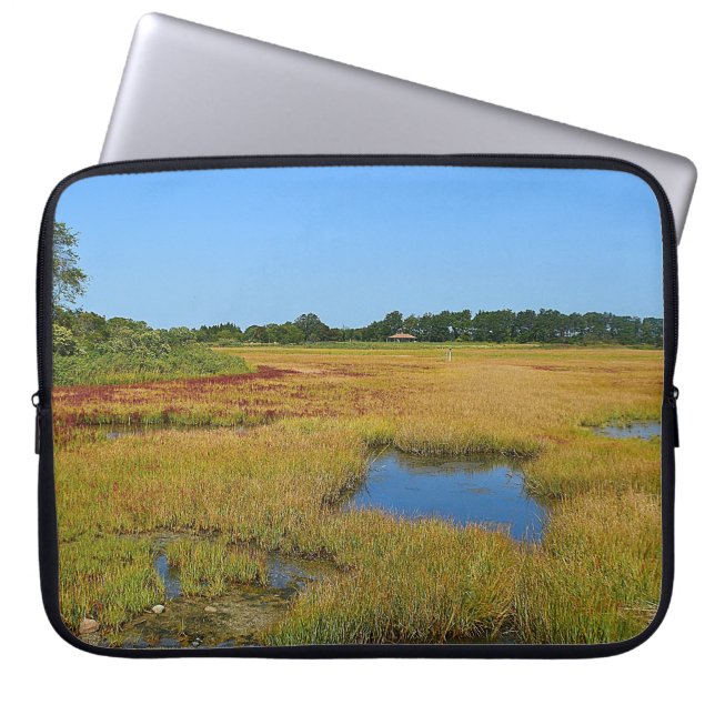 Saltwater Marsh Laptop Sleeve (Vorderseite)