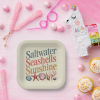 Saltwater Seashells Sunshine Summer Beach Urlaub