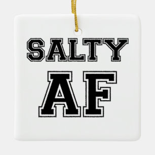 SALTY AF KERAMIKORNAMENT