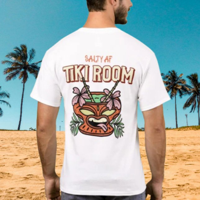 Salty AF Tiki Room T-Shirt (Von Creator hochgeladen)