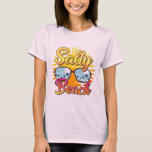Salty Beach Summer Women's T - Shirt   Hallo Somme