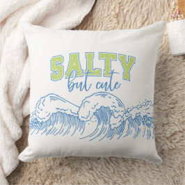 Salty But Cute Coastal Kissen