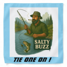 Salty Buzz  Bandana  "Tie One One !"