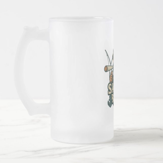 Salty Buzz Classic Becher, 325 ml Mattglas Bierglas (Links)