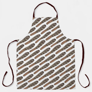 Salty Chocolate Covered Pretzel Sticks Junk Food Schürze