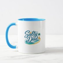 Salty Dad Vintage Strand Ozeanwelle