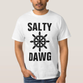 SALTY DAWG MÄNNER NAUTISCHE T - SHIRT