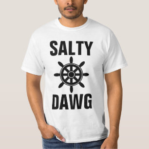 SALTY DAWG MÄNNER NAUTISCHE T - SHIRT