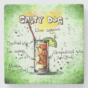 Salty Dog Drink Rezept Steinuntersetzer