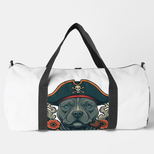Salty Dog Pitbull Duffle Bag (Vorderseite)