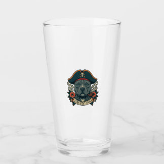 Salty Dog Pitbull Glas