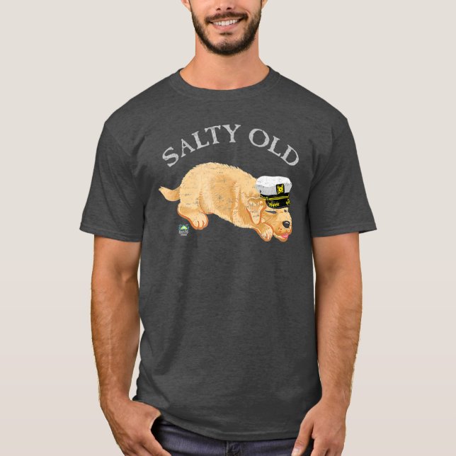 Salty Old Dog T-Shirt (Vorderseite)