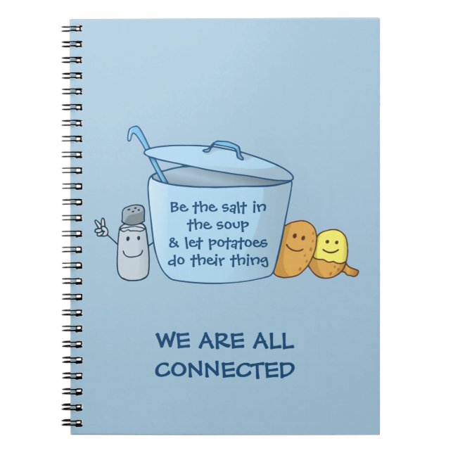 Salty Potato Soup Notizblock (Vorderseite)