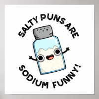 Salty Puns sind feucht-feuchte Chemie Puff