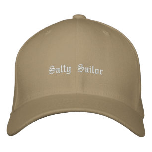 Salty Sailor Hat Bestickte Kappe