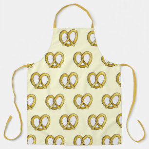 Salty Soft Pretzel Snack Food NYC Street Vendor Schürze