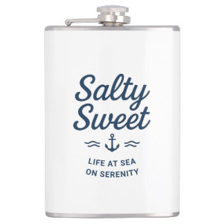 Salty Sweet Life at Sea Tasse Flachmann