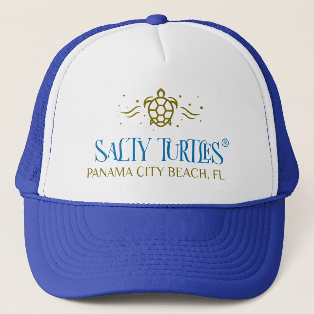 Salty Turtles® Baseball Cap Truckerkappe (Vorderseite)