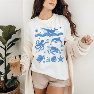 Salty Vibes Summer Shirt, Beachy T-Shirt für Urlau