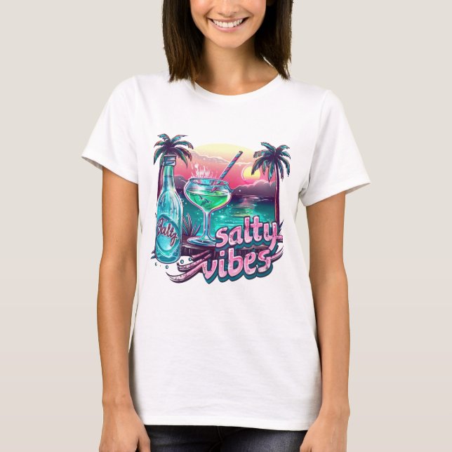 Salty vibes T-Shirt (Vorderseite)