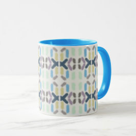 Salty Watercolor Pastel Colors On Cloud White Tasse