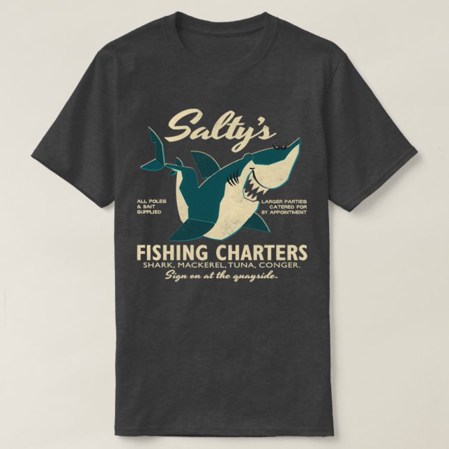 Saltys-Angelcharter T-Shirt (Design vorne)