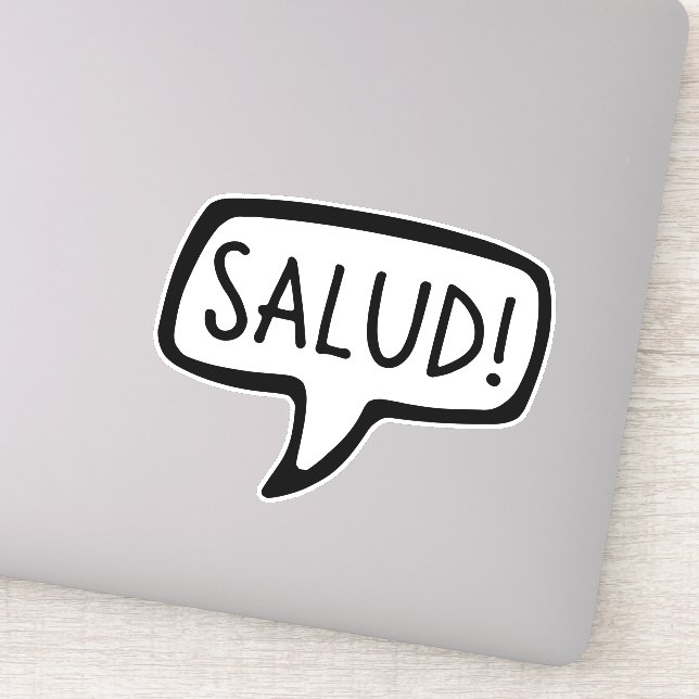 Salud! Breton Gruß Hallo, Bretagne, Brezhoneg Aufkleber (Detail)