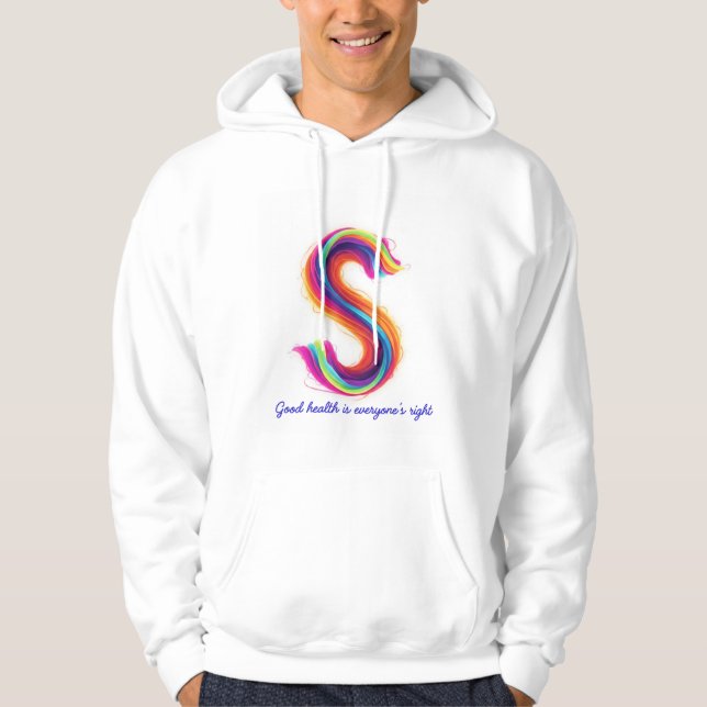 Salud derecho de todos hoodie (Vorderseite)