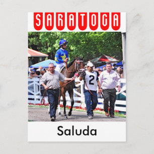 Saluda, 2 Jahre alt, verfilmt von Congaree Postkarte