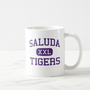 Saluda - Tiger - hoch - Saluda South Carolina Kaffeetasse