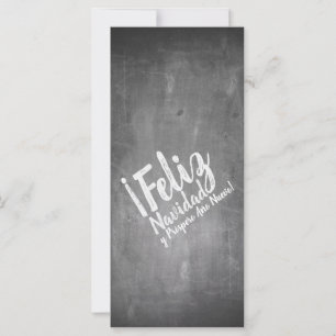 Saludos De Navidad en La Pizarra