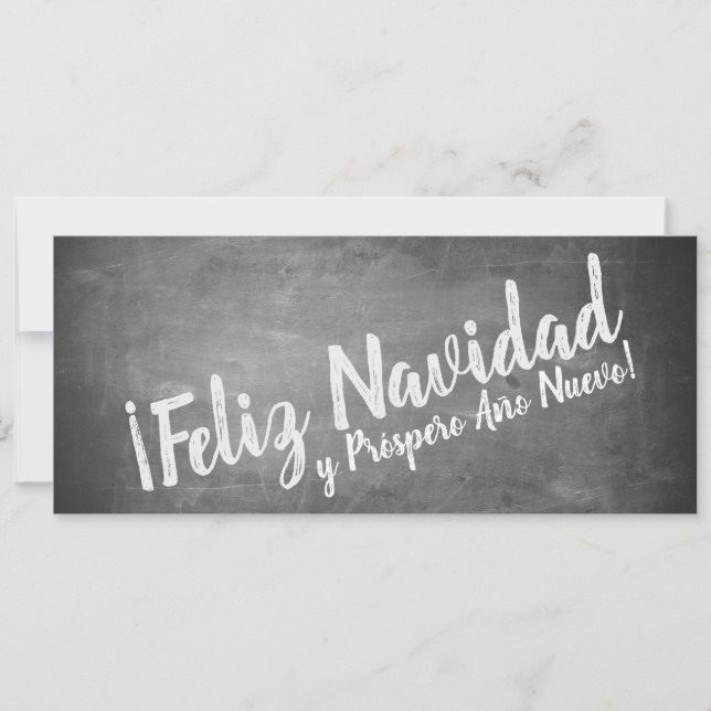 Saludos De Navidad en La Pizarra (Vorderseite)