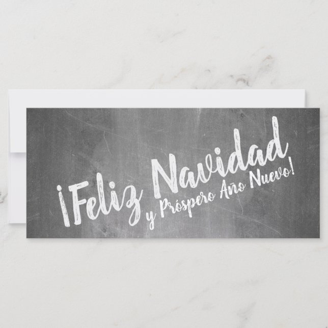 Saludos De Navidad en La Pizarra (Vorderseite)