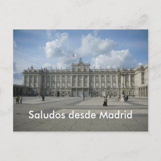 Saludos desde Madrid Postkarte